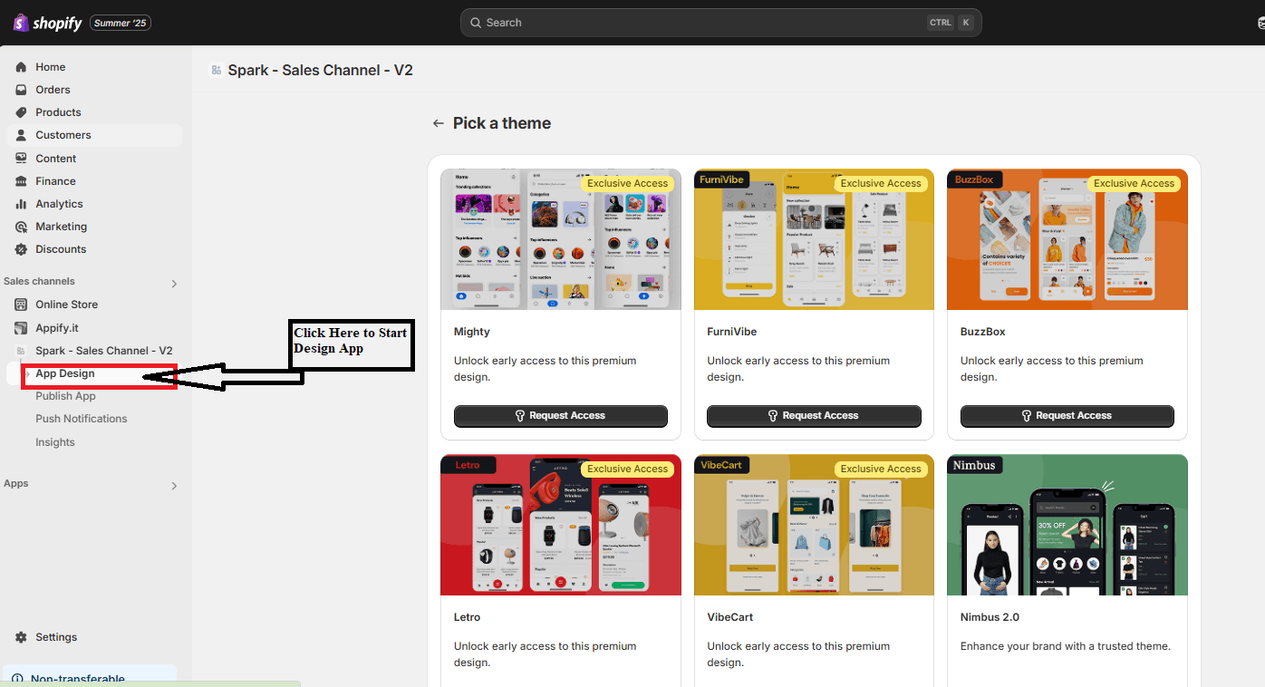 App Design Guide for Spark - Sales V2