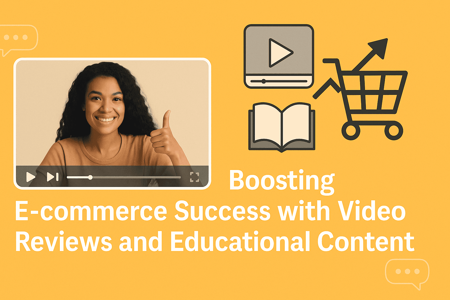 Boosting E-commerce Success with Video Reviews and Educational Content
